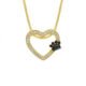 Paw Prints On My Heart Forever Necklace