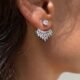 Exquisite Sparkle Stud Earrings