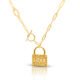 Love Forever Lock Necklace